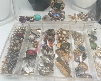Costume Jewelry For Repair Or Crafts