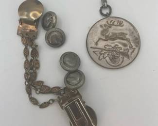 Vintage Deumer Medaillen Jagdorden Buttons And Cuff links