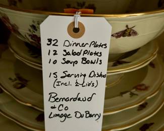 Bernardaud & Co Limoge Du Barry