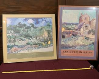 Framed Van Gogh Museum Exhibition Prints