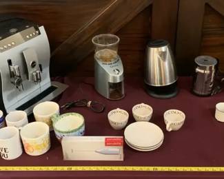 Kitchen Coffee Lot Machines Accessories Mugs Cups  Saucers