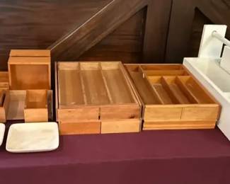 Honduran Wooden Storage Boxes And Trays