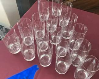 30 Piece Nachtmann Crystal Glasses  Wine Stems