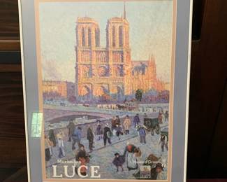 Framed Musee DOrsay Paris Prints