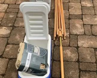 2 Coolers Patio Furniture Weatherproofing  Patio Umbrella Frame