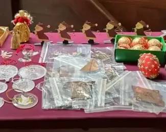 Unique Assortment Of Christmas Ornaments