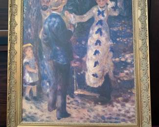 Reproduction Of Renoit Painting
