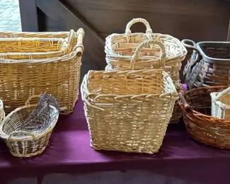 Great Assortment of Wicker Baskets