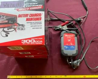 4 Battery ChargerMaintainers 3 Schumacher  1 Duralast
