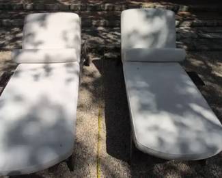 Simply Teak Chaise Loungers