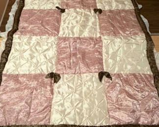 Lot 49: Baby Quilt for Crib NEW Patchwork Style