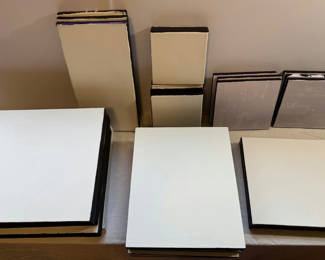 Lot 60: Stretched Art Canvas gessoed, Multi-Pack (20+ Canvases)