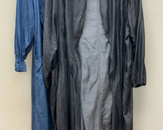 Lot 190: Two Long Denim Coats