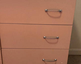 Lot 170: Small Painted 9 Drawer Dresser