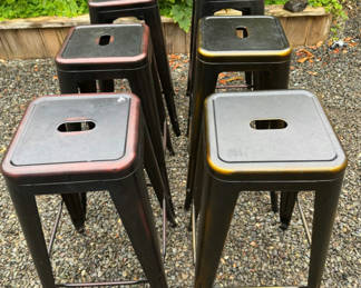 Lot 58: Set of Metal stools