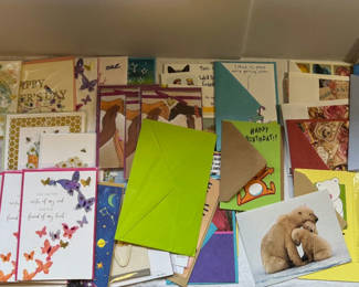 Lot 76: Large Lot of Greeting Cards