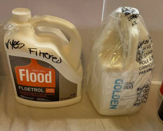 Lot 71: Flood Floetrol, Acrylic Matte and Golden GAC