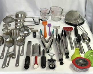 Lot 120: Assorted Kitchen Utensils and Gadgets