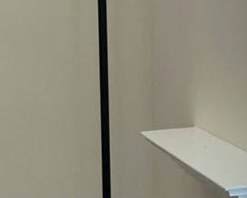 Lot 9: Two Black Floor Lamps