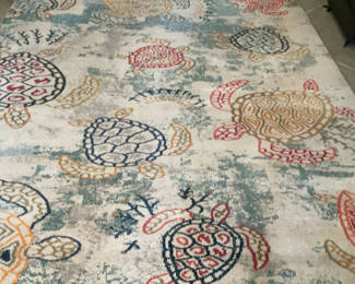 Lot 30: Turkish Large Sea Turtle Rug