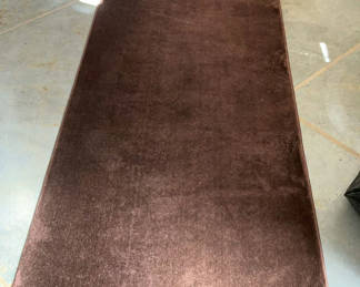 Lot 33: Long Brown Carpet Runner