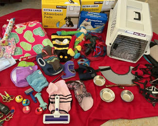 Lot 43: Big Lot For A Small dog(s)