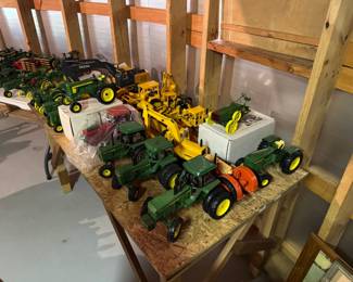 John Deere Die Cast Tractors