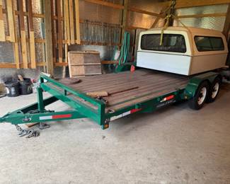 2010 Sure-Trac Tandem Axle Equipment Trailer