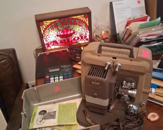 1950s Keystone 8mm movie projector