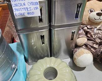 VINTAGE CANISTER SET