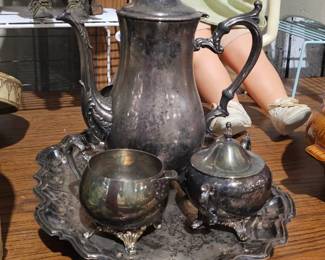SILVER SERVICE SET