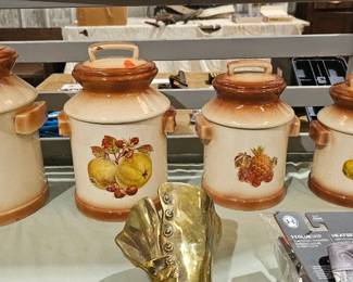 VINTAGE CANISTER SET