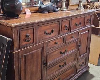 DRESSER WITH MIRROR