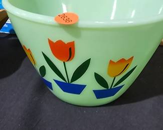 VINTAGE TULIP BOWL