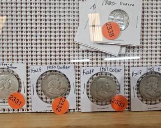 VARIOUS COIN LOTS