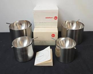 Stelton Revolving Ashtrays