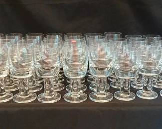 Set Of 39 Thor Goblets, Svend Jensen Design, Krosno