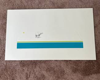 Peter Parnall Polar Bear Numbered Print