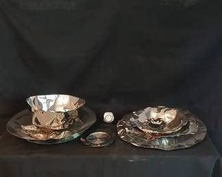 Alessia Sarria, Italian Stainless Steel Trays, Bowl MORE