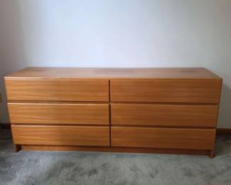 Scan Coll Danish Teak Lowboy Dresser