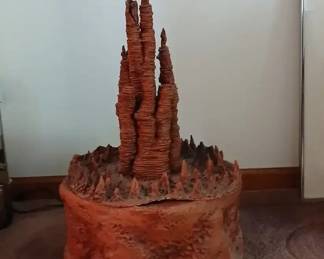 Muhammad Fossil Bowl Woodfire Earthware