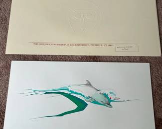 Peter Parnall Bottlenose Numbered Print