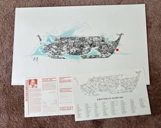 Peter Parnall Noahs Ark Signed Numbered Print