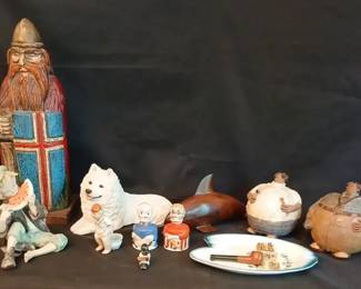 Cool Vintage Figurines, Carters Ink Wells