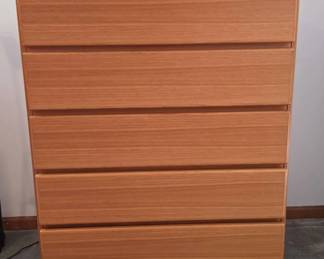 Vintage Danish Teak Tallboy Chest by Scan Coll