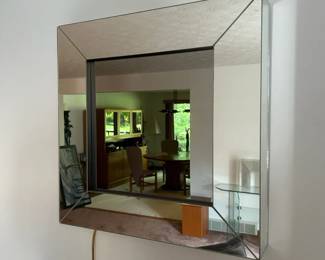 MCM Style Lighted Infinity Mirror