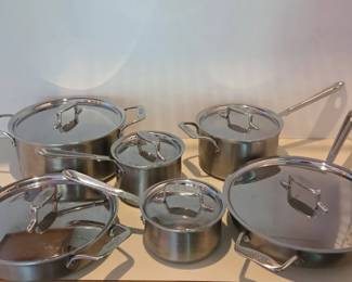 AllClad 12 Pc Pan Set