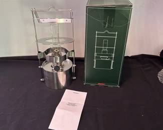 Stelton Brushed Stainless Steel Ship Oil Lamp
