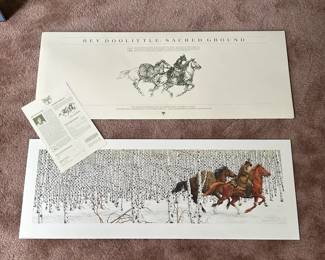 Bev Doolittle Sacred Ground Numbered Print