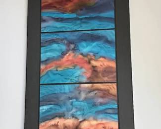 Tryptych Color Dyes On Board